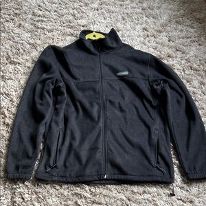Columbia Black Full-Zip Fleece Jacket
